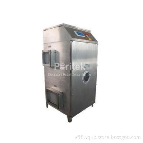 Lithium Battery Desiccant Rotor Dehumidifier , Portable Ind